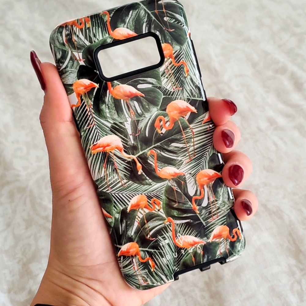 Burga Galaxy S8 Plus Flamingo phone case